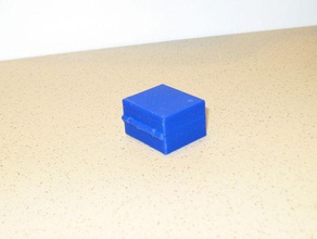 auricular de la caja los contenedores contenedor tapones auditivos espuma 3d print model - Mito3D