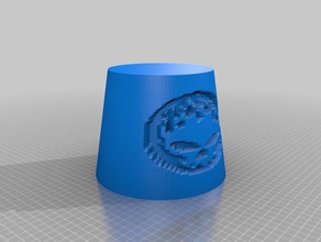 offsping ikea Lampe Dekor kundengebundene 3d print model - Mito3D