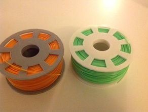 printable filament spool 3d printer accessories cable filament-spool holder 3d print model - Mito3D