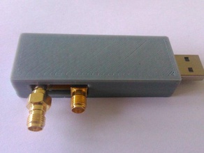 rtl-sdr dongle caso eletrônica hamradio openscad rtlsdr sdr usb stick 3d print model - Mito3D