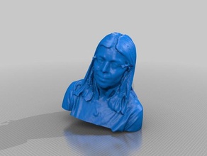 katrin people making-it science-festival 3d print model - Mito3D
