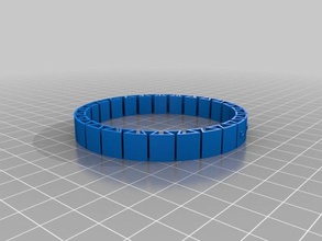 linda 5 standard bracelets customized 3d print model - Mito3D
