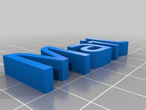 mail personalizado 3d print model - Mito3D