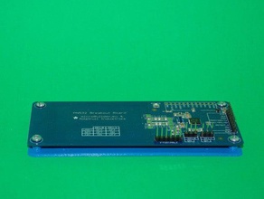 pn532 breakout-board Montageplatte, Bohrschablone - Elektronik drilling-guide Montageplatte pn532-breakout-board 3d print model - Mito3D