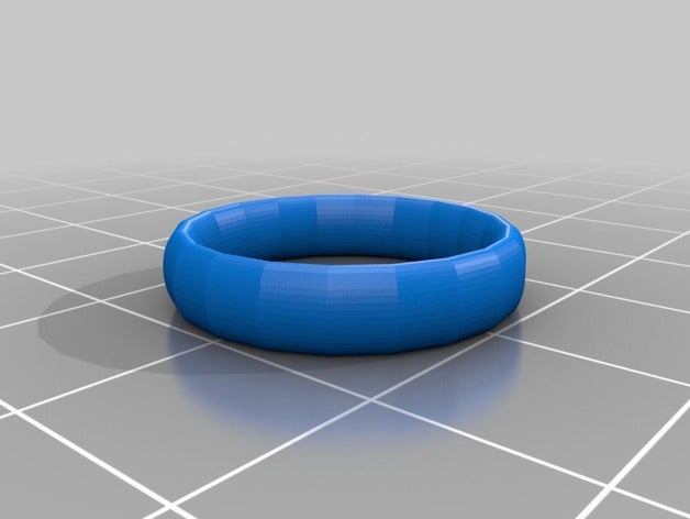 tamaño 6 anillo los anillos personalizado 3D print model - Mito3D