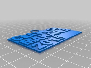 makayla reese keychain 3d printing 3d print model - Mito3D