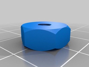 prop-Nuss Teile kundengebundene 3d print model - Mito3D