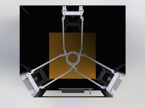 cyrus delta 3d printers printer parametric repstrap rostock 3d print model - Mito3D