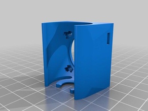 customizable fan shroud 3d printer accessories customizer 3d print model - Mito3D