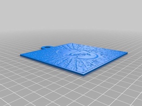 monde android lithopane 2d art personnalisé 3d print model - Mito3D