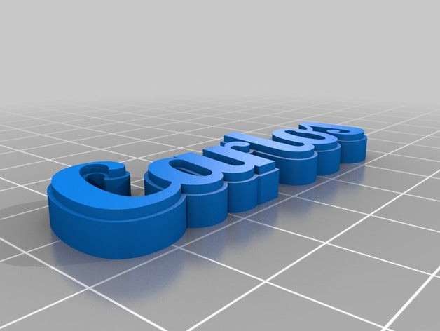 il mio personalizzato hd tag portachiavi organizzazione su misura 3D print model - Mito3D