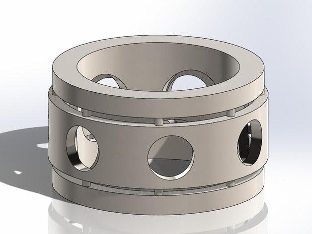 circle fidget ring jewelry toy 3D print model - Mito3D