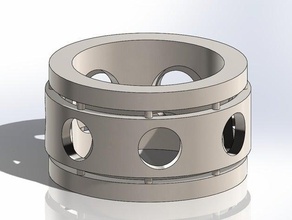 Kreis fidget-ring Schmuck fidget zappeln Spielzeug ring 3d print model - Mito3D