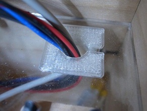 20mm rounded plug cable shaft other bot bling upgrade part openscad supportless 3d print model - Mito3D