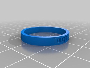 bague du jack les anneaux personnalisé 3d print model - Mito3D