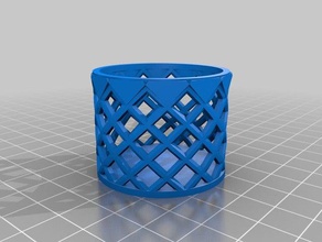 cesta de mini recipientes 3d print model - Mito3D