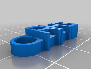 la peste equina organización personalizado 3d print model - Mito3D
