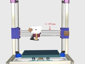 neu gestaltet k8200 3drag v3, weil warum nicht bauen Sie Volumen 300x200x300 mm Die 3d-Drucker 3d print model - Mito3D