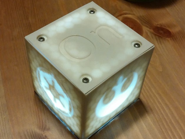 holokron gecelambası ev 3D print model - Mito3D