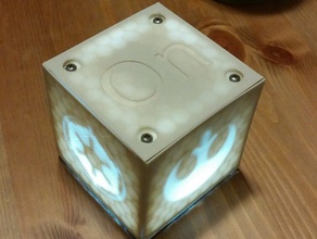 holocron luce notturna famiglia 3d print model - Mito3D