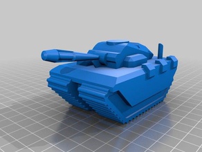 lil' tank 3d printing 3d print model - Mito3D