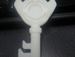 a lenda de zelda boss key adereços jóias jóias-chave chave chave-mestra 3d print model - Mito3D