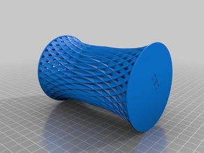 dpt100 pencil holder math art 3d print model - Mito3D