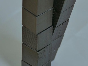1x2x5 cuboïde de puzzle le bricolage 3d print model - Mito3D