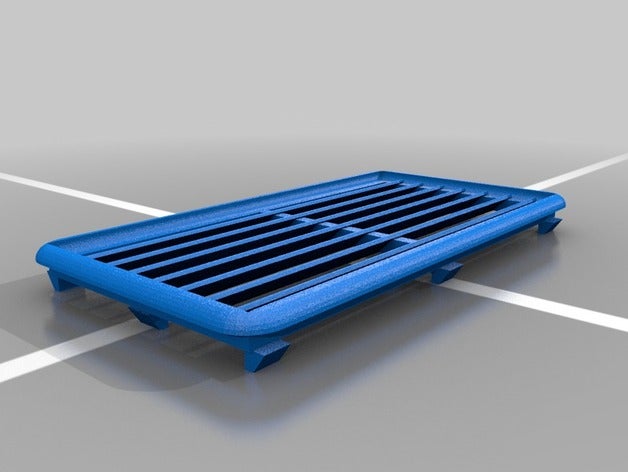 soğutma havalandırma kapağı 3d yazıcı aksesuarları parçaları vent 3D print model - Mito3D