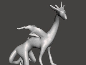 dragão de gêmeos criaturas legal criatura bonito drakon fantasia amor 3d print model - Mito3D