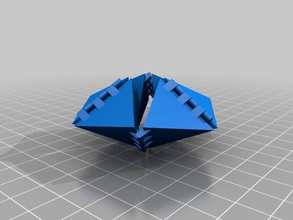 kaleidocycle other math toy 3d print model - Mito3D