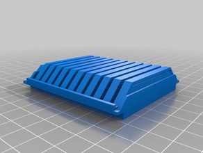 shutter vent 3d printing close cover shutter simple vent