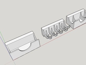 yoyo parts boxes string hooks organization 3d print model - Mito3D