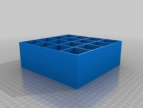 box ib tool holders & boxes customized 3d print model - Mito3D