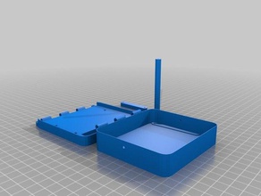 my customized cigarette roller box 3d print model - Mito3D