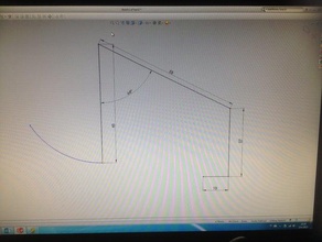 especial forma de gancho A impressão 3d terraço 3d print model - Mito3D