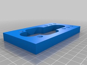dropthrough longboard routeur jig bricolage 3d print model - Mito3D