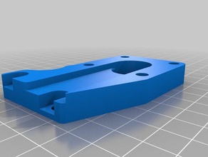 x axis nema17 mounting bracket 3d printer parts 3d print model - Mito3D