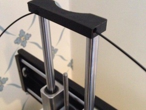 printrbot simple metal z-axis filament guide 3d printer accessories 3d print model - Mito3D