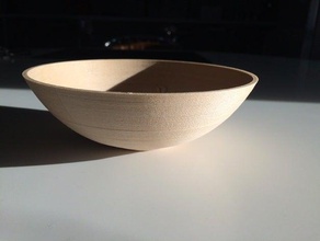 bowl 15cm diameter kitchen & dining 3d print model - Mito3D
