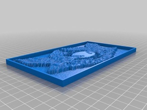 btsd merlin 2d art customized 3d print model - Mito3D
