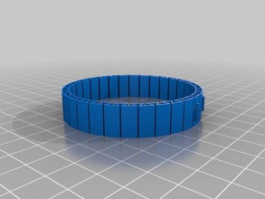 fanny afanacia bracelets customized 3d print model - Mito3D