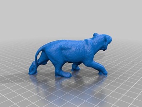 copy tiger 3d-drucken 3d print model - Mito3D