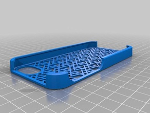 il mio iphone personalizzate stencil caso accessori su misura 3d print model - Mito3D