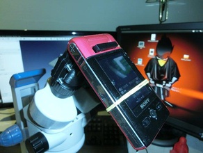 sony mini msh-formatında stereo-mikroskop 1mistbms133 adaptörü elektronik 3d print model - Mito3D