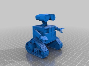 wall-e other blender model movie robot sketchup walle 3d print model - Mito3D