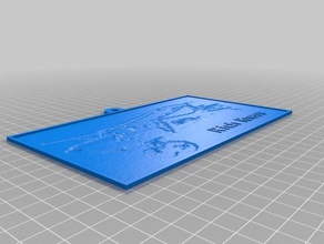 kit de renard riche 2d art personnalisé 3d print model - Mito3D