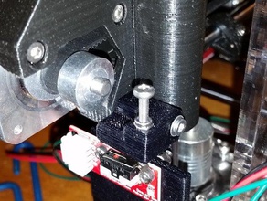 verstellbare z-Endanschlag folger prusa i3 3d-Drucker Teile folgertech tech reprap 3d print model - Mito3D