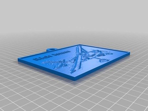 meine angepasste lithopane 2d-Kunst kundengebundene 3d print model - Mito3D