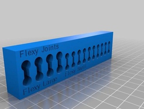 mi personalizados flexión de la articulación del molde partes personalizado 3d print model - Mito3D